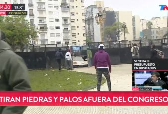 Al menos  31 detenidos tras los incidentes en el Congreso