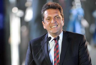 Sergio Massa: "Quiero ser presidente, pero si me toca dar un paso al costado, lo doy"