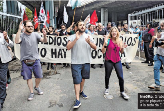 Grabois se cort solo y entr a la fuerza en El Trece