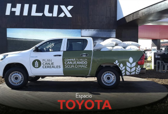 Toyota expande su plan canje: se podr� pagar una pick-up con trigo