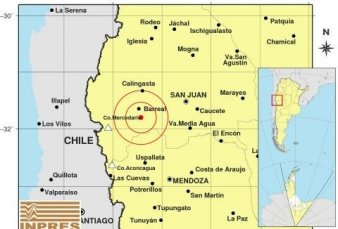 Un sismo de 5.4 grados hizo temblar la provincia de San Juan y se sinti en Mendoza