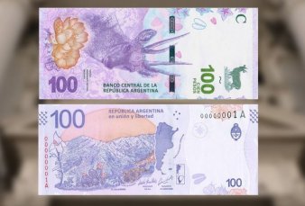 Nuevo billete de $ 100