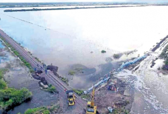 Tras la sequa, el drama de las inundaciones