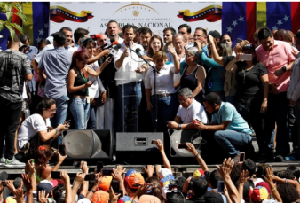 Venezuela: la oposicin sale a la calle masivamente contra el nuevo mandato de Nicols Maduro