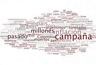 Inseguridad y econom�a toman las tapas de los diarios, al son de la campa�a electoral