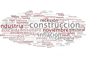 La campa�a electoral y la crisis de la industria toman las primeras planas