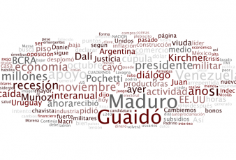 Venezuela sigue en el ojo de la tormenta y la econom�a argentina mostr� la peor cifra desde 2009