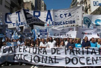 No arrancan las clases: CTERA confirm� el paro docente para el 6, 7 y 8 de marzo