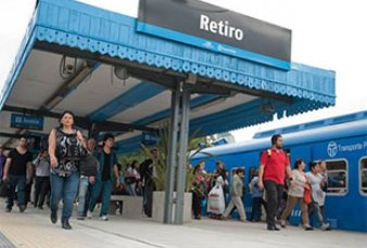 Reconstruyen casi desde cero la terminal del tren San Martn en Retiro