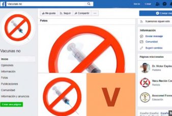 Facebook enfrenta a los antivacunas