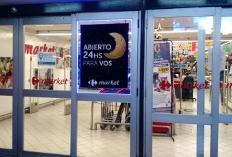 Carrefour testear� el formato 24 horas en seis barrios de Capital