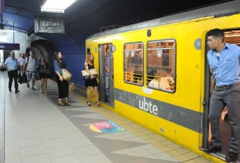 El subte E circula con horario reducido por obras para habilitar su extensin hasta Retiro