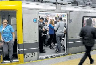 Instalarn un sistema de sensores para medir la frecuencia del subte