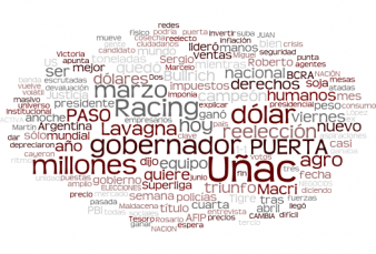La agenda de los diarios
