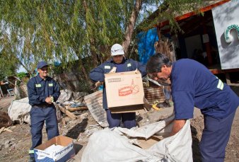 Una planta de reciclaje vecinal busca ser pionera en la provincia