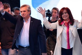 Alberto Fern�ndez descart� que Cristina Kirchner se baje: ?La f�rmula es inmodificable?