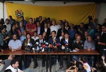 Conflicto en Venezuela: ?Todos estamos expuestos a que nos metan presos o que nos maten?, dijo Guaid