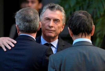 Macri le dio el �ltimo adi�s a H�ctor Olivares en medio de un gran despliegue de seguridad