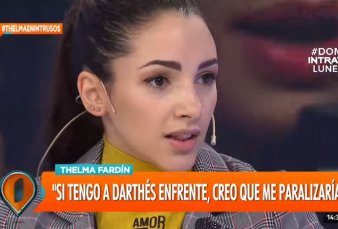 Thelma Fardin y el video con el que denunci� a Juan Darth�s: "Cuando lo grababa, estaba a las puteadas"