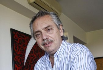 Alberto Fern�ndez recibi� el alta m�dica y volvi� despejar dudas sobre su estado de salud