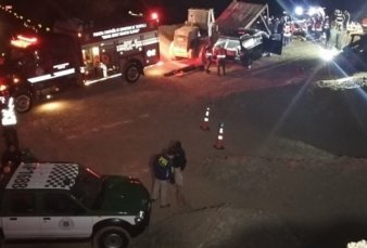 Derrumbe en una mina de Chile: tres personas quedaron atrapadas a 70 metros de profundidad