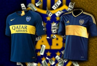 Boca dej a Nike y firm un contrato millonario con Adidas