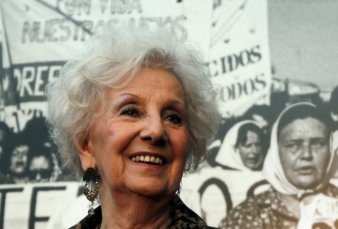 Estela de Carlotto: "El desfile fue una ostentaci�n de poder"