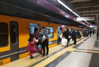 Desde su extensin a Retiro, la lnea E de subte tiene un 12% ms de pasajeros