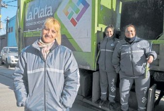 Debutaron en La Plata las primeras mujeres recolectoras de residuos