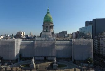 Aceleran las tareas de restauracin del Congreso para la jura presidencial