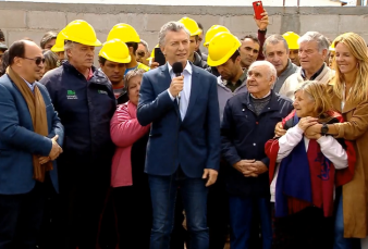 Mauricio Macri: "Somos parte de la soluci�n, no del problema"