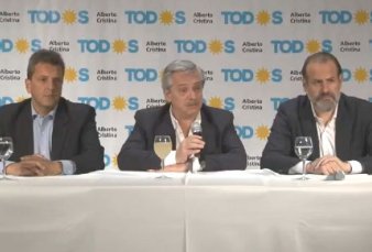 Alberto Fern�ndez: "Si el resultado les es adverso, que Mauricio Macri no se enoje como la �ltima vez"
