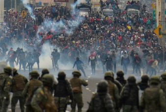 Protestas y represin en Ecuador - "No recomendamos no viajar, sino esperar que la situacin amaine"