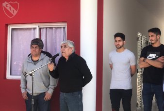 Hugo Moyano inaugur obras en Independiente - "Vamos a seguir siendo el Rey de Copas"