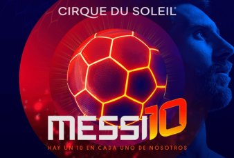 Lionel Messi lleg al estreno de su show en el Cirque du Soleil