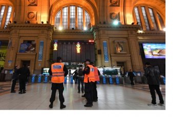 Patricia Bullrich present en Retiro el Plan Ofensores de Trenes