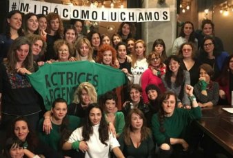 Thelma Fardin en la conferencia de prensa de Actrices Argentinas: "La defensa de Darthes quiere someternos al silencio"