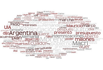 Agenda de la ma�ana