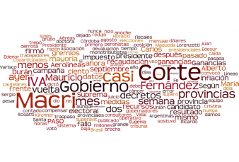 Agenda de la ma�ana