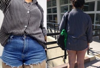 San Luis: la echaron por entrar a una biblioteca con short