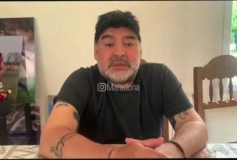 Diego Maradona prometi donar todo para que sus hijas no hereden nada - "Es un tema con un ttulo importante, pero tiene un montn de trabas"