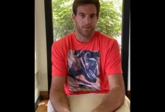 Juan Martn Del Potro se baj de la exhibicin con Roger Federer