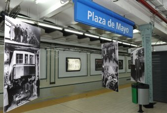 Cierran la estacin Plaza de Mayo del subte A por obras