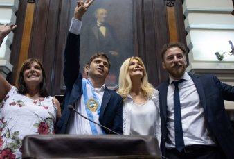 Asumi Kicillof. Fren el aumento de tarifas y se quej por la herencia econmica que recibe de Vidal