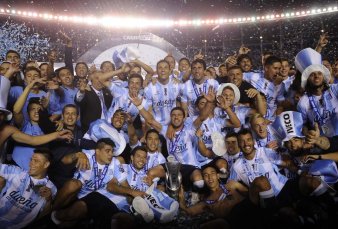 Sali campen con Racing y hoy vende golosinas