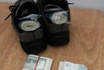 Detuvieron a un argentino volviendo de Uruguay con 40 mil dlares en las zapatillas