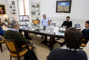 Kicillof analiza aperturas econ�micas limitadas y transitorias en los pueblos sin contagios