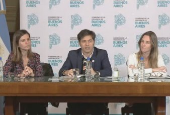 Axel Kicillof: "Hemos decidido que puede cesar todo menos el Estado"