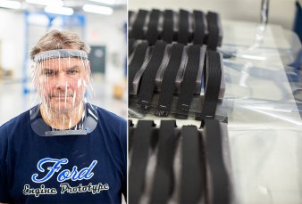 Ford producir� protectores faciales en su planta de Pacheco