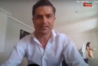 Cuarentena in fraganti: apareci� la amante en una videollamada